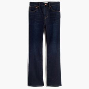 MADEWELL Dark Wash ‘Curvy Cali Demi Boot’ Jeans - Larkspur Wash Women’s Size 30T